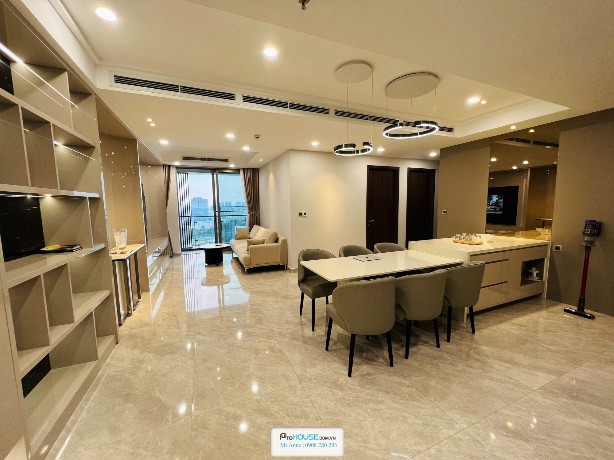 Luxury apartment in Midtown for sale with full furniture and river view